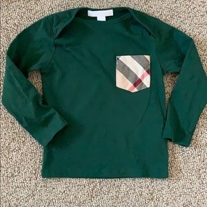 Burberry Christmas long sleeve top 18M